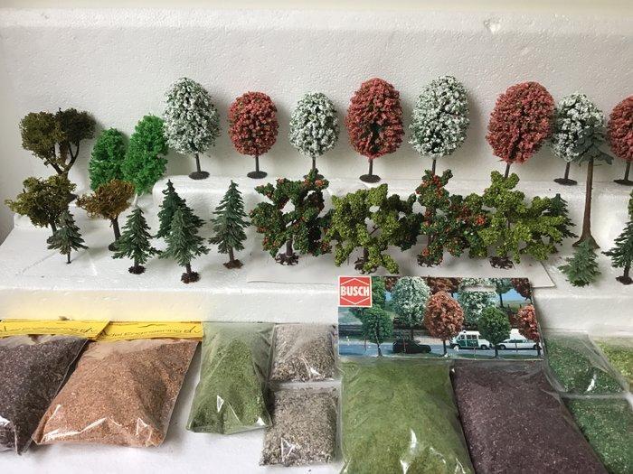 Busch, Mo - lak Heki H0 - Modeltreinlandschap (50) -, Hobby & Loisirs créatifs, Trains miniatures | HO