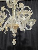 Lustre - or bouclé - Verre de Murano - 6 lumières, Antiek en Kunst