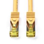 Netwerkkabel | Cat7 S/FTP | 1 meter (100% koper, LSZH, Geel), Nieuw, Verzenden