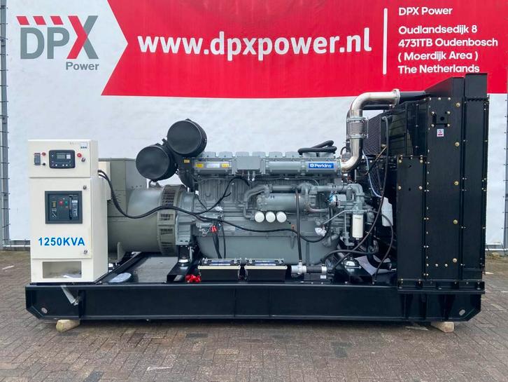 Perkins 4008TAG3 - 1250 kVA Open Genset - DPX-19821-O, Zakelijke goederen, Machines en Bouw | Aggregaten, Ophalen of Verzenden
