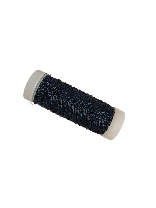 Bouilloneffectdraad – 25 gram petrol/bijna zwart, Hobby en Vrije tijd, Knutselen, Nieuw