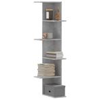 vidaXL Hoekwandschap 36,5x36,5x140 cm bewerkt hout, Huis en Inrichting, Kasten | Wandmeubels, Verzenden, Nieuw