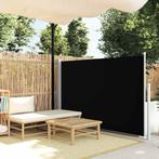 vidaXL Windscherm uittrekbaar 140x300 cm zwart, Verzenden, Nieuw