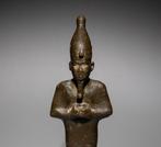Oud-Egyptisch Brons OsirisGod. Late periode, 664 - 332