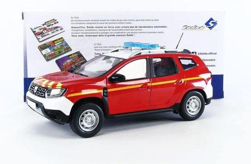 Solido - 1:18 - Dacia Duster MK2 Pompier - Modèle moulé sous, Hobby & Loisirs créatifs, Voitures miniatures | 1:5 à 1:12