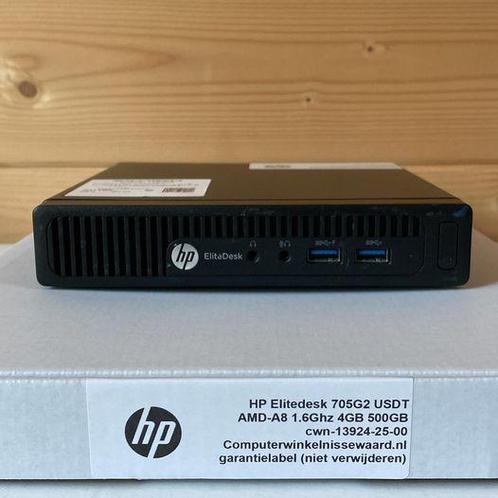 Windows 10 (Mini PC) HP EliteDesk 800G2 USDT G4400T 2.9Ghz, Informatique & Logiciels, Ordinateurs de bureau, Enlèvement ou Envoi