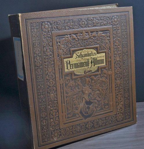 Wereld  - Startverzameling in een oud Schaubek album, Postzegels en Munten, Postzegels | Amerika