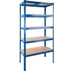 tectake Opslagrek 5 niveaus - 1325 kg, Verzenden, Nieuw