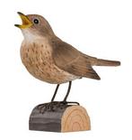 NIEUW - Houten nachtegaal, Verzenden, Nieuw