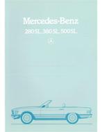 1983 MERCEDES BENZ SL BROCHURE NEDERLANDS