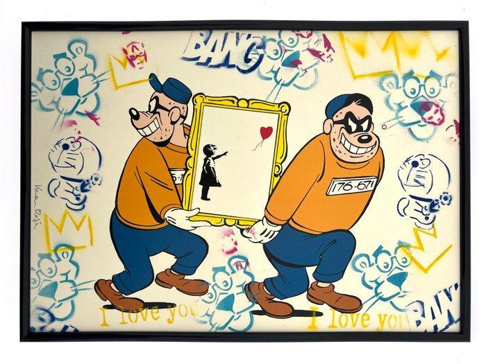 Koen Betjes (1992) - Beagle Boys x Stealing Campbell x, Antiek en Kunst, Kunst | Schilderijen | Modern