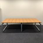 Artifort vergadertafel zebrano blad, (bxd) 295x140 cm,, Gebruikt, Bureau