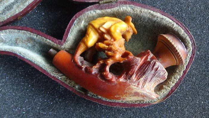 Zonder minimumprijs - Pijp - meerschaum, Verzamelen, Rookartikelen, Aanstekers en Luciferdoosjes