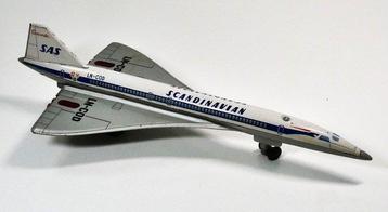Daiya (Japan) - Jouet en étain - Concorde Airplane, Friction