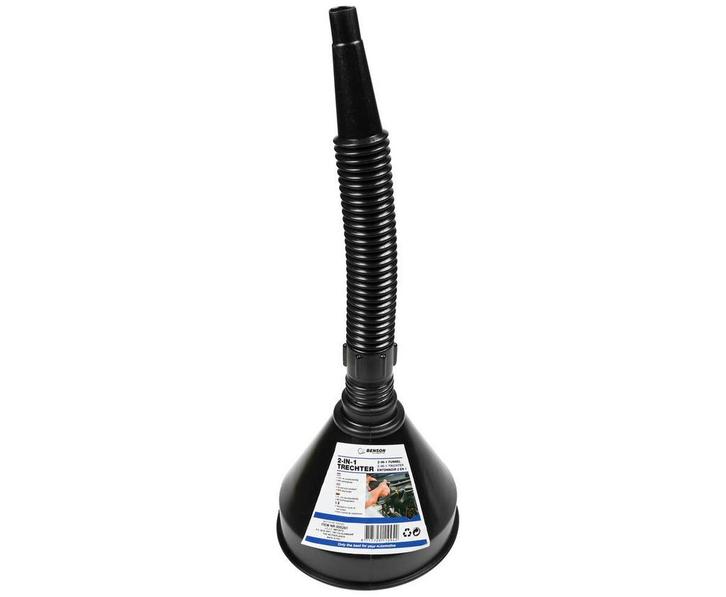 BENSON Trechter 2in1 met flexibele tuit en zeef, Auto diversen, Autogereedschap, Nieuw, Ophalen of Verzenden