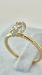 Zonder minimumprijs - Ring - 14 karaat Geel goud - 1.11ct.