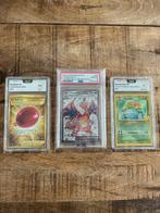 Pokémon - 3 Graded card - Charizard, Venusaur - PCA, PSA 10, Nieuw