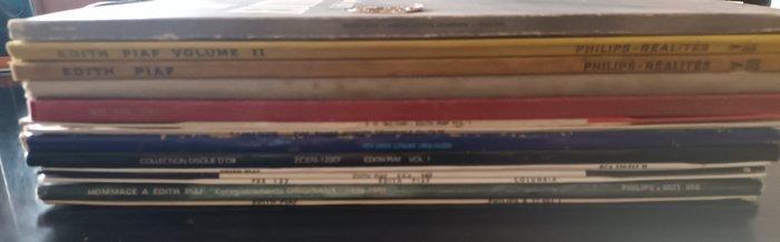 Edith Piaf - Collection of 14 x albums - Diverse titels - LP, Cd's en Dvd's, Vinyl Singles