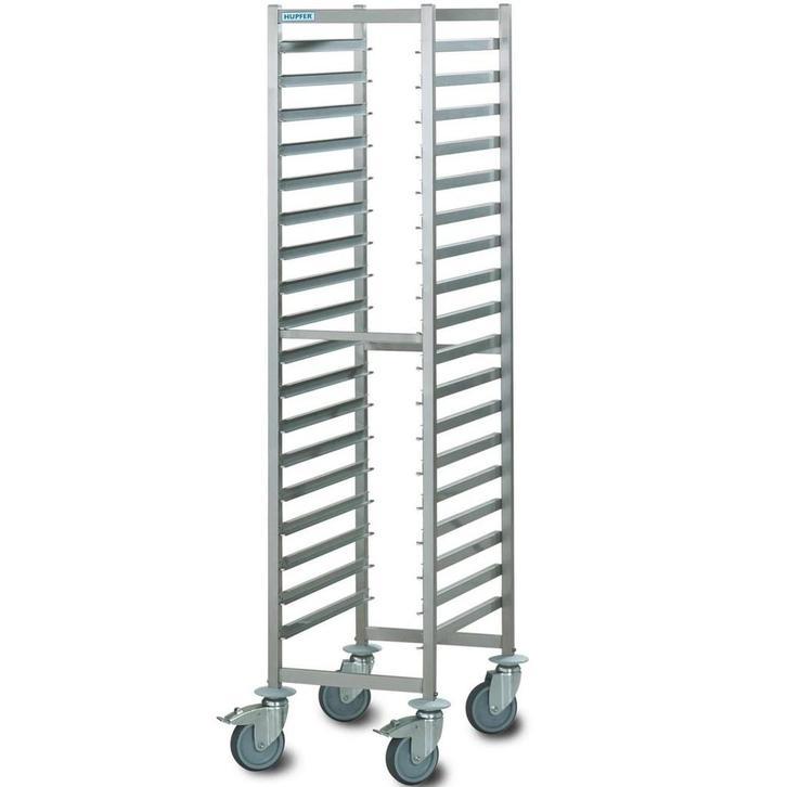 Regaalwagen | RVS | 18 Etages (1/1 GN) | Wielen (Geremd) |, Zakelijke goederen, Horeca | Keukenapparatuur, Nieuw in verpakking