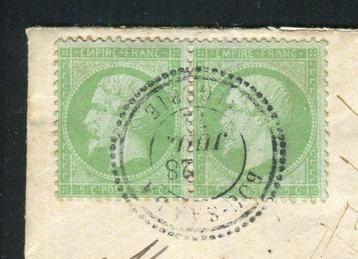 Frankrijk 1872 - Zeldzame brief van Bou Saada naar Sétif
