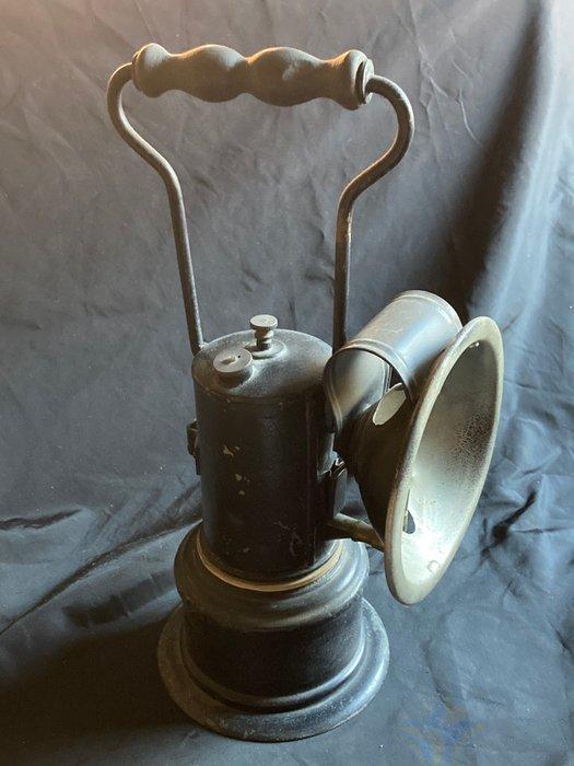 Lamp - Messing - Carburetlamp, Antiek en Kunst, Curiosa en Brocante