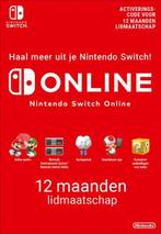 Nintendo Switch Online-12 Maanden (NSW) NIEUW, Ophalen of Verzenden, Nieuw