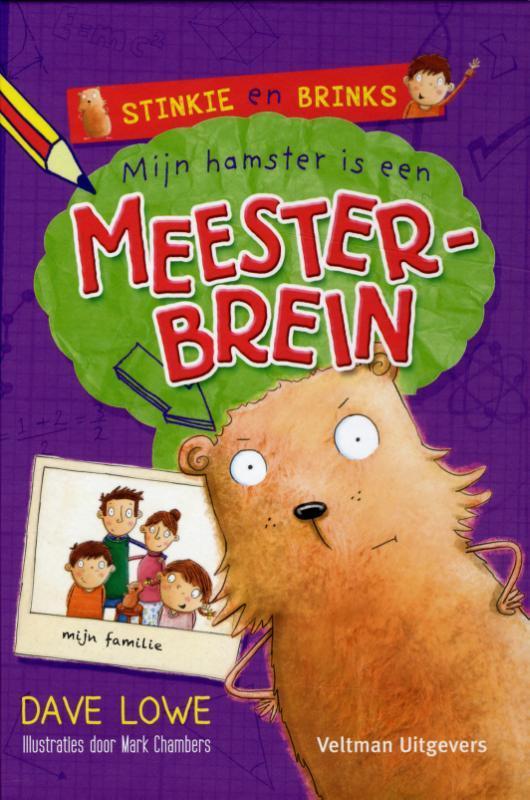 Mijn hamster is een meesterbrein / Stinkie en Brinks / 1, Boeken, Kinderboeken | Jeugd | onder 10 jaar, Zo goed als nieuw, Verzenden