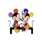 Mickey en Minnie Mouse Love 16 cm, Ophalen of Verzenden