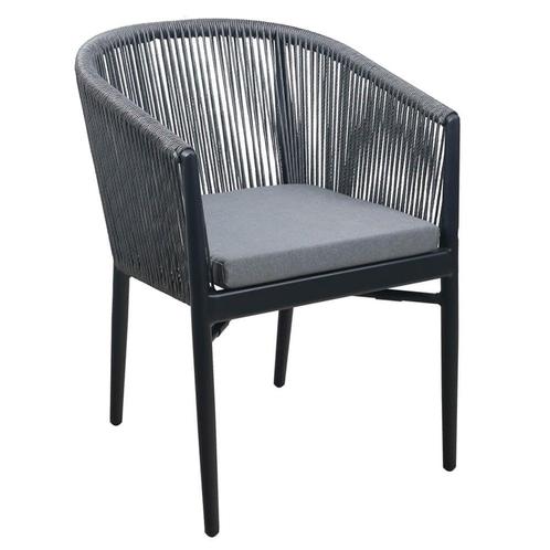 Stoel | VEGA | Aluminium Rotan/Aluminium | Grey |, Zakelijke goederen, Horeca | Keukenapparatuur, Nieuw in verpakking, Verzenden