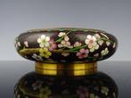 Schaal - Brons, Cloisonné emaille