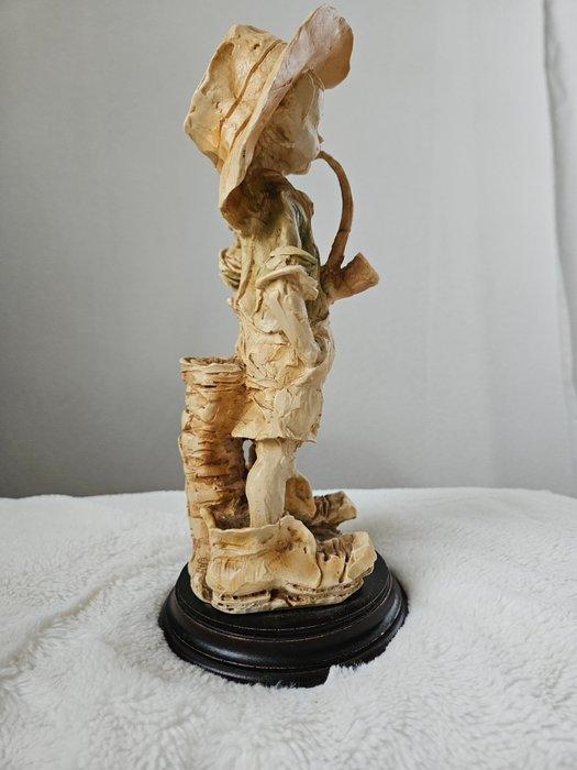 Beeldje - Albast, Antiek en Kunst, Curiosa en Brocante