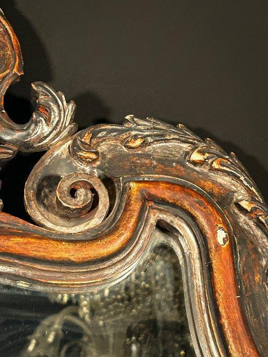 Spiegel - Hout - Antico Specchio, Antiek en Kunst, Antiek | Overige Antiek