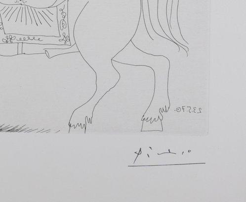Pablo Picasso (1881-1973) - Le Peintre au cirque, Antiek en Kunst, Antiek | Overige Antiek