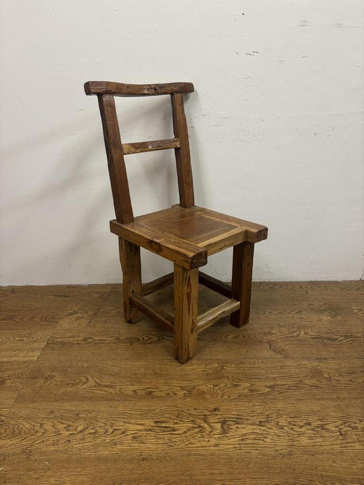 Gebruikte Teak stoelen S3142- Vintage/Café, Huis en Inrichting, Stoelen, Ophalen