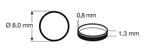 fleischmann 648009 Traction tyre 1 (pcs/stuks/Stück) H0., Overige merken, Gelijkstroom, Verzenden, Overige typen