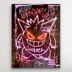 Outside313 - Gengar - Pokémon ghost - Neon black edition