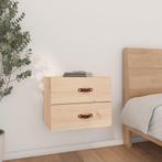 vidaXL Nachtkastje wandgemonteerd 50x36x40 cm, Verzenden, Nieuw