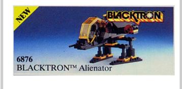 Lego Set - 6876 - Blacktron - Alienator