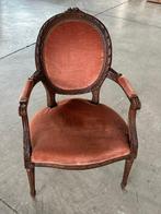 Fauteuil - Hout, Textiel - Louis XVI fauteuil