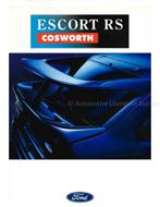 1992 FORD ESCORT RS COSWORTH BROCHURE NEDERLANDS, Livres, Autos | Brochures & Magazines