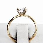 Zonder minimumprijs - Verlovingsring - 14 karaat Geel goud -, Handtassen en Accessoires, Antieke sieraden