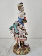 Sitzendorf - Beeldje, marchande de fleurs - 20 cm -, Antiek en Kunst