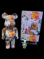 Medicom Toy Be@rbrick - Be@rbrick Andy Warhol x JEAN-MICHEL, Antiek en Kunst