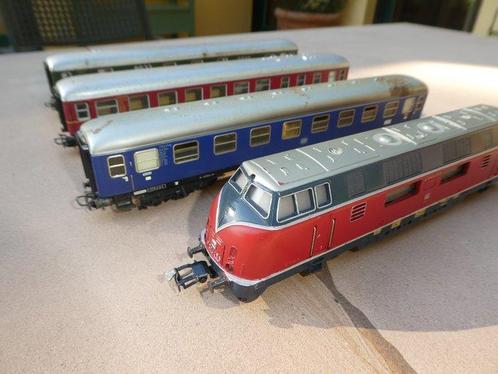 Märklin H0 - 3021/4024/4026/4027 - Treinset (4) -, Hobby en Vrije tijd, Modeltreinen | H0