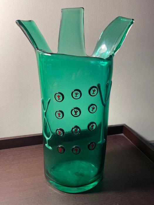 Ricardo Licata (1929-2014) - Vaso di vetro, Antiquités & Art, Art | Objets design