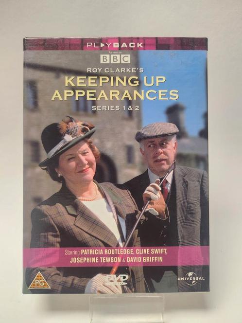 Keeping Up Appearances Series 1 & 2 Box DVD, Cd's en Dvd's, Dvd's | Overige Dvd's, Zo goed als nieuw, Ophalen of Verzenden