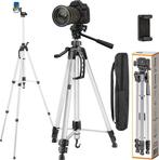 2dekans | Studio ME Telefoon Statief 156 cm - Grijs - Tripod, Ophalen of Verzenden, Nieuw
