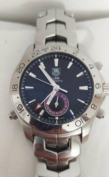 TAG Heuer - Link GMT Automatic – WJF 2115 – FULL SET - Heren, Bijoux, Sacs & Beauté, Montres | Anciennes | Antiquités