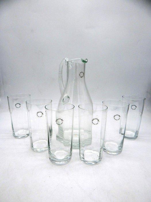 V.Nason&Co. - Service de boisson - Verre de Murano -, Antiquités & Art, Curiosités & Brocante