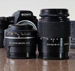 Sony Alpha 200 DSLR Kit with 2 Lenses – DT 30mm f/2.8 Macro, Audio, Tv en Foto, Nieuw